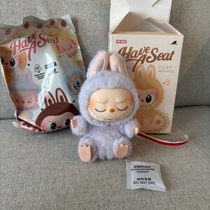 Authentic Pop Mart Labubu ZIZI The Monsters Have A Seat Plush